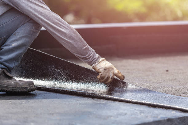 Professional Waterproofing technician working in Lawrenceville, NJ